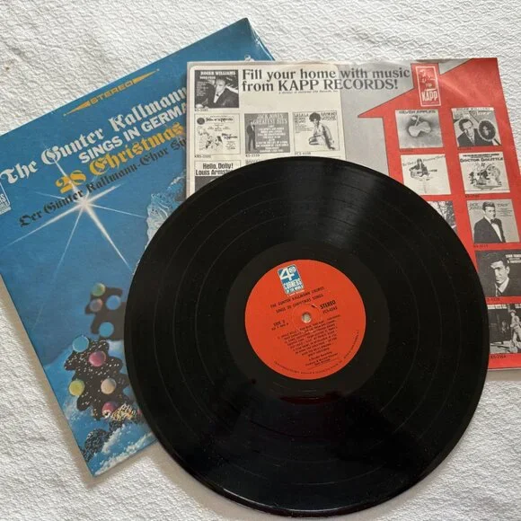 The Gunter Kallmann Chorus Sings In German 28 Christmas Songs LP Vinyl Record - Picture 3 of 7